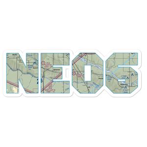 Woolf Brothers Airport (NE06) VFR Sectional Sticker
