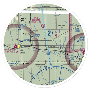 Ely Airport (NE04) VFR Sectional Sticker (30 mile)