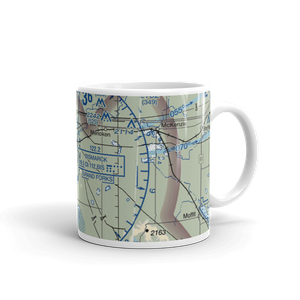 Cloud Nine Airport (ND98) VFR Sectional  Mug