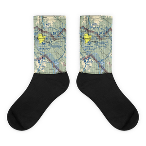 Cloud Nine Airport (ND98) VFR Sectional Socks