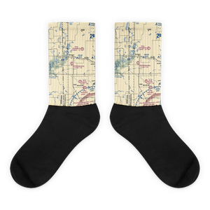 Peterson Airport (ND86) VFR Sectional Socks