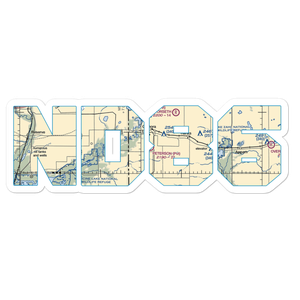 Peterson Airport (ND86) VFR Sectional Sticker