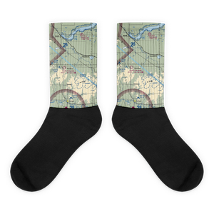 Humann Private Airstrip (ND85) VFR Sectional Socks