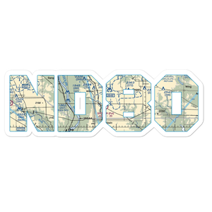 Spitzer Airport (ND80) VFR Sectional Sticker