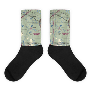 Pete's Tractor Salvage Airport (ND75) VFR Sectional Socks