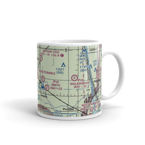 Peterson Airport (ND73) VFR Sectional  Mug
