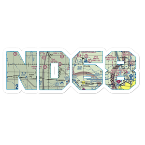 Vining Airport (ND68) VFR Sectional Sticker