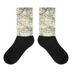 Letzring Airport (ND65) VFR Sectional Socks