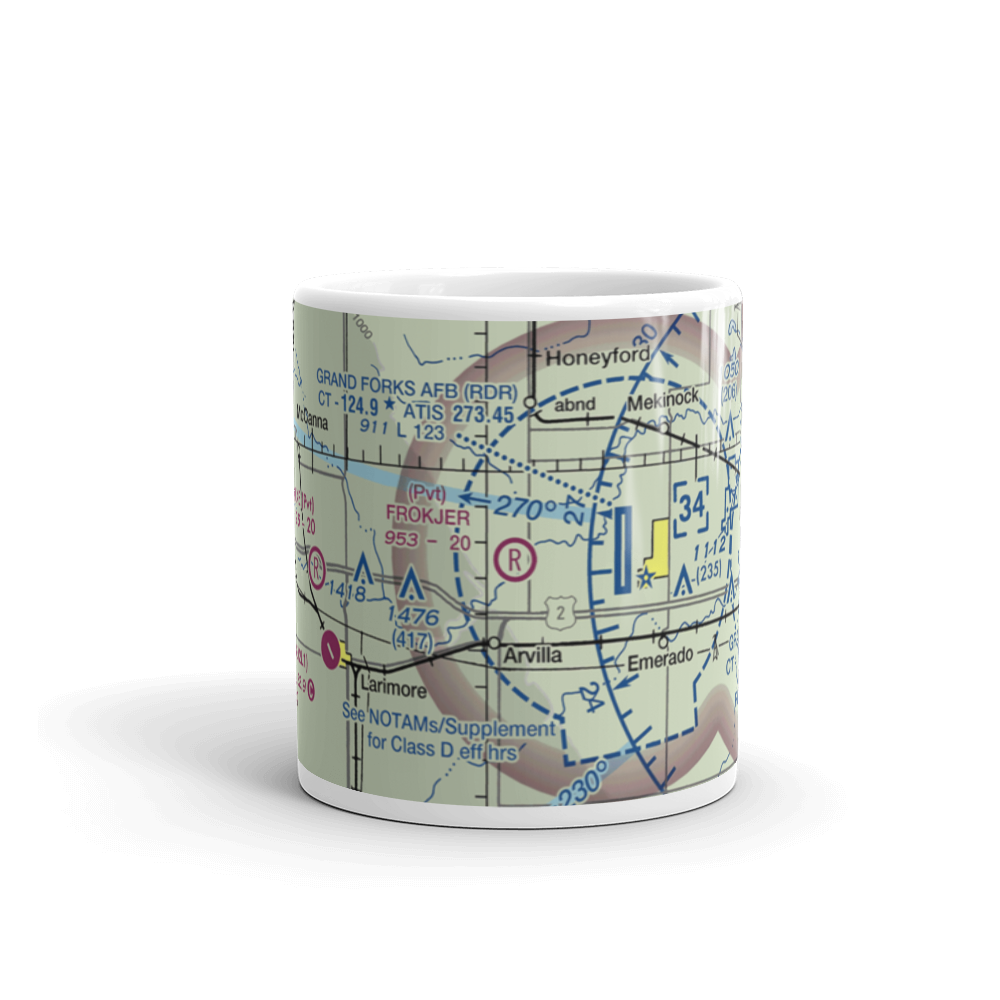 Frokjer Airport (ND60) VFR Sectional  Mug 
