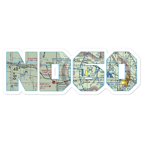 Frokjer Airport (ND60) VFR Sectional Sticker