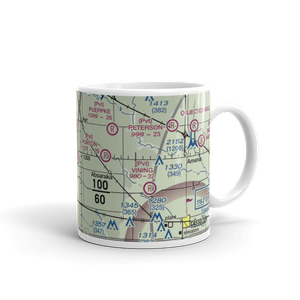 Grieve Airport (ND59) VFR Sectional  Mug