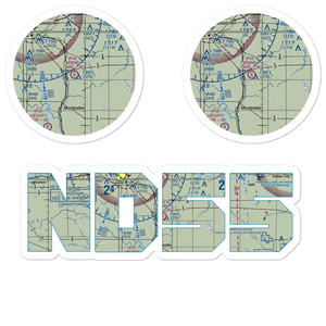 Sperr Airport (ND55) VFR Sectional Sticker Pack