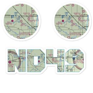 Krause Private Airport (ND49) VFR Sectional Sticker Pack