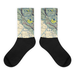 Flying S Ranch Airport (ND43) VFR Sectional Socks