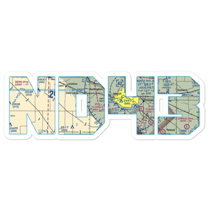 Flying S Ranch Airport (ND43) VFR Sectional Sticker