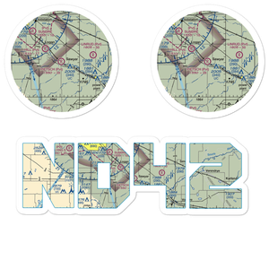 Warren Pietsch Airport (ND42) VFR Sectional Sticker Pack