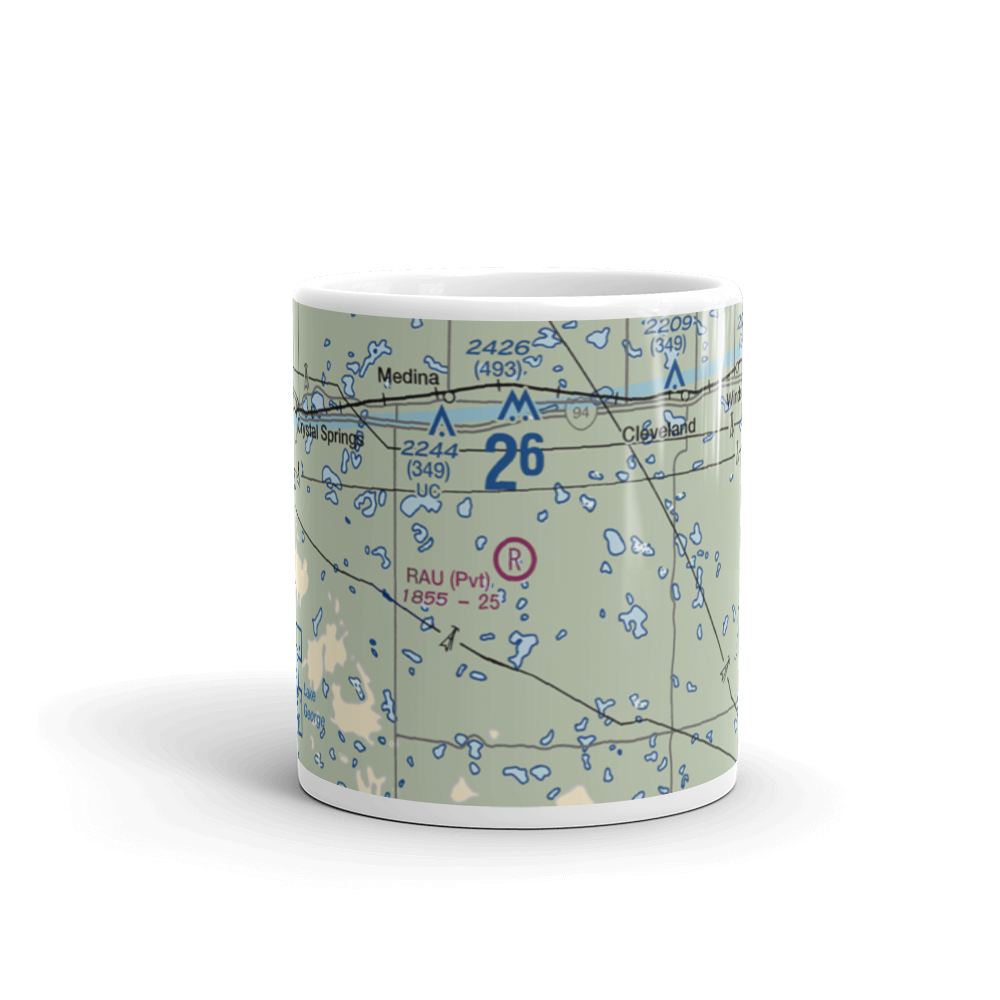 Rau Field (ND40) VFR Sectional  Mug 