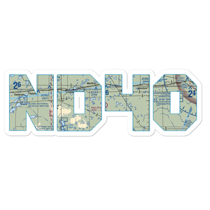 Rau Field (ND40) VFR Sectional Sticker