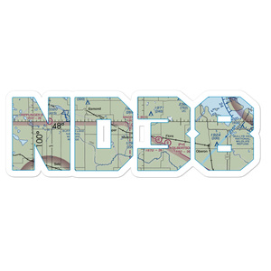 Rices Airpark (ND38) VFR Sectional Sticker