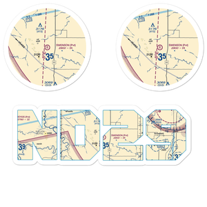 Swenson Airport (ND29) VFR Sectional Sticker Pack