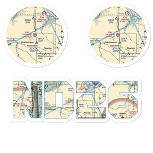 Gajewski Field (ND26) VFR Sectional Sticker Pack