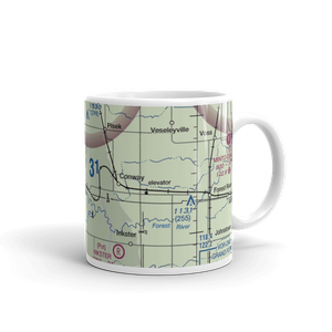 Fordville Airport (ND14) VFR Sectional  Mug