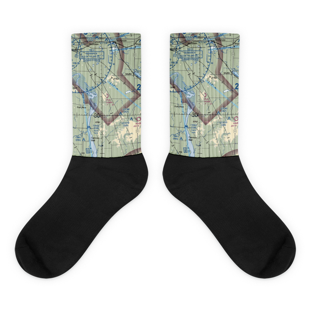Snyders Airport (ND12) VFR Sectional Socks 