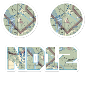 Snyders Airport (ND12) VFR Sectional Sticker Pack