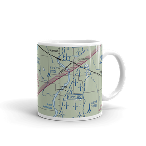 Bryn Airport (ND09) VFR Sectional  Mug