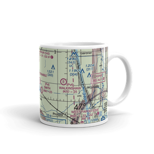 Nelson Airport (ND01) VFR Sectional  Mug
