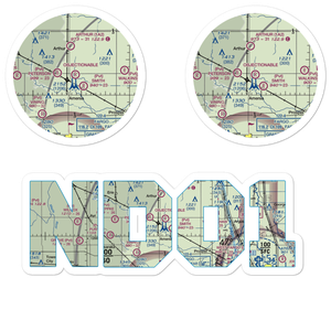 Nelson Airport (ND01) VFR Sectional Sticker Pack
