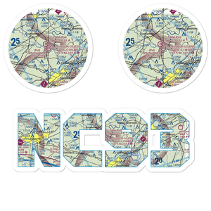 South River Airport (NC93) VFR Sectional Sticker Pack