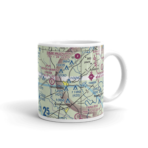 Schneider Haven Airstrip (NC75) VFR Sectional  Mug