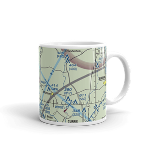 Yonder Airport (NC65) VFR Sectional  Mug