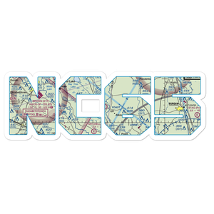 Yonder Airport (NC65) VFR Sectional Sticker