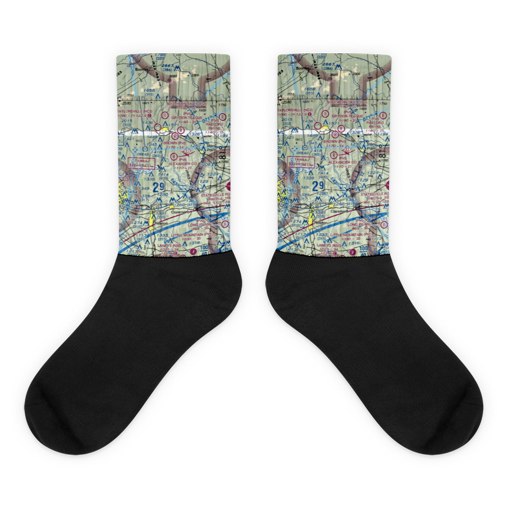 Alexander County Airport (NC59) VFR Sectional Socks 