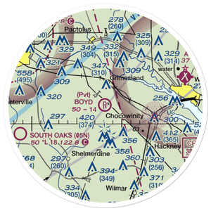 Boyd Field (NC49) VFR Sectional Sticker (20 mile)