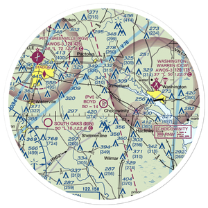 Boyd Field (NC49) VFR Sectional Sticker (30 mile)