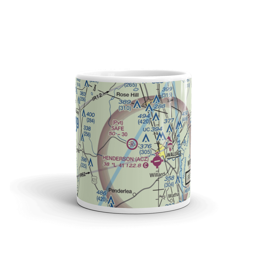 Safe Field (NC48) VFR Sectional  Mug 