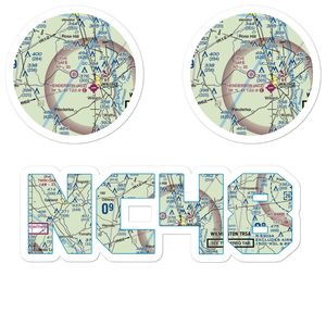 Safe Field (NC48) VFR Sectional Sticker Pack