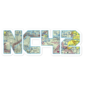 Piney Ridge Airport (NC42) VFR Sectional Sticker