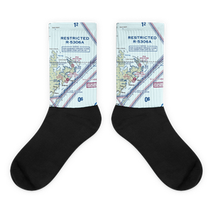 Wolf's Den Airport (NC17) VFR Sectional Socks