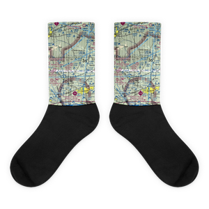 Raeford Rhyne Airpark (NC15) VFR Sectional Socks