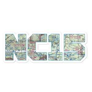 Raeford Rhyne Airpark (NC15) VFR Sectional Sticker