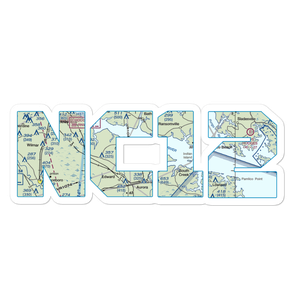 Lee Creek Airport (NC12) VFR Sectional Sticker