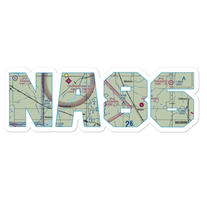 Johnson Private Airstrip (NA86) VFR Sectional Sticker