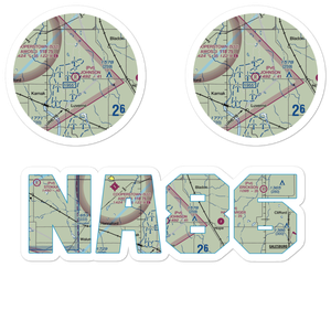 Johnson Private Airstrip (NA86) VFR Sectional Sticker Pack