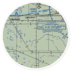 L. Seckerson Airstrip (NA84) VFR Sectional Sticker (20 mile)
