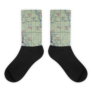 Welstad Farms Airstrip (NA73) VFR Sectional Socks