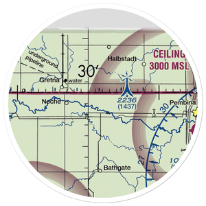 Horsley Airstrip (NA67) VFR Sectional Sticker (20 mile)